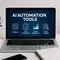 Dashboard of AI tools with icons representing automation, chatbots, and productivity apps